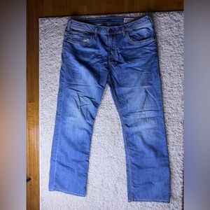 Men's 38x32 Buckle Brady-X Straight Stretch Jeans